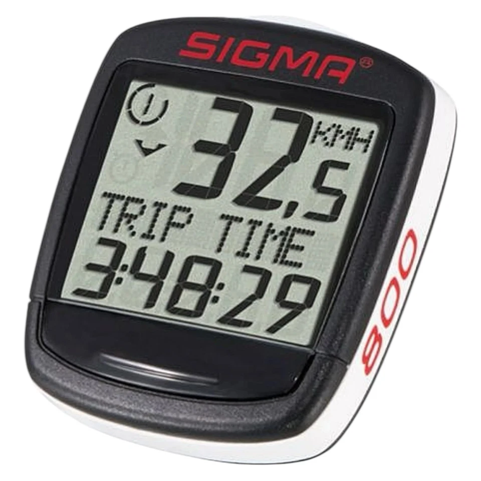 Sigma BC 800 Fahrradcomputer Bike Computer Fahrrad Tacho Uhr MTB Baseline 86033! - Bild 2 von 3