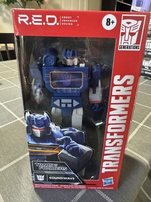 Transformers R.E.D. Soundwave Robot Enhanced Design 6'' Inch Action Figure Hasbro