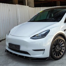Oneway Frontspoiler passend für Tesla Model Y 2019-2025 - Schwarz glänzend