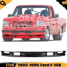 Front Bumper Lower Valance Paintable With Fog Lamp Hole For 1993-1995 Ford F-150 Front Bumper Lower Valance Paintable With Fog Lamp Hole For 1993-1995 Ford F-150