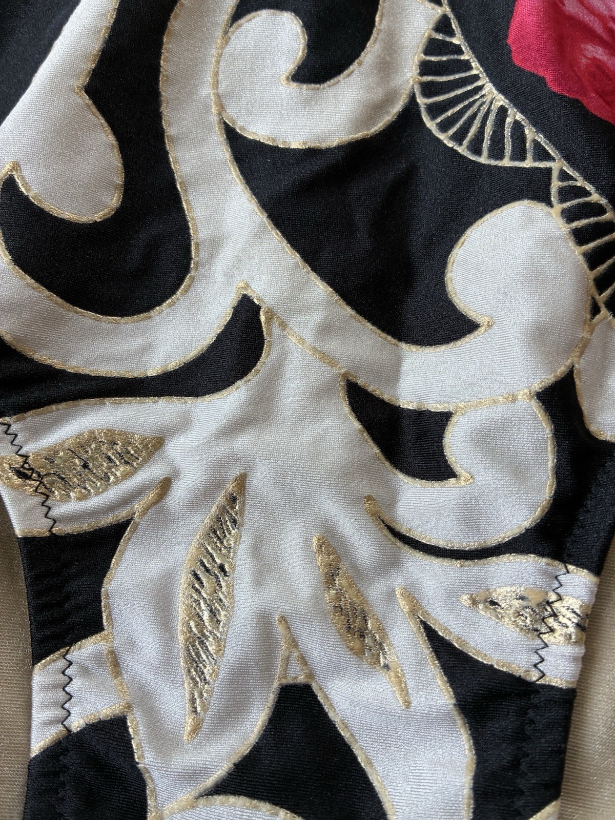 Gottex Vintage Lace Front Swimsuit 80’s 90’s. No Label Size.