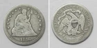 X7685  1876-S Liberty Seated Quarter 25c, Fine