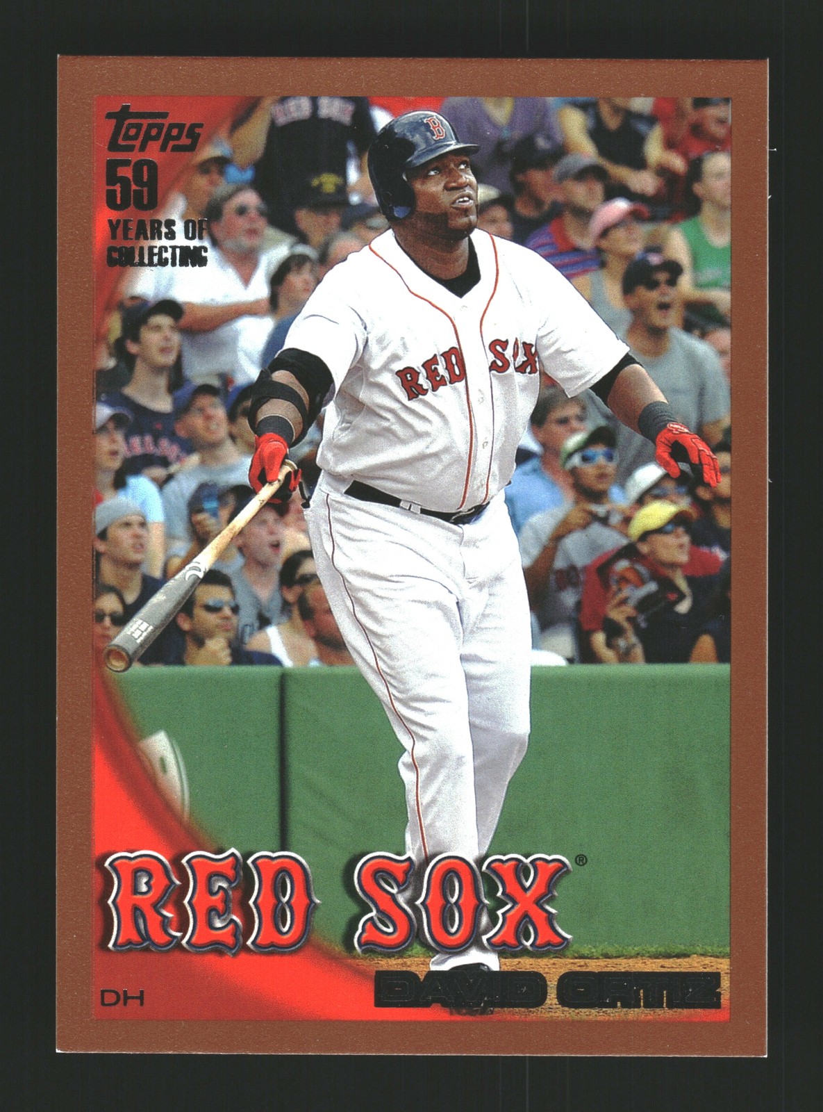 David Ortiz Boston Red Sox 2010 Topps Copper #369 SN /399