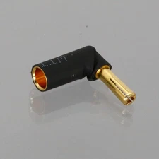 Bullets 90-Degree Adapter 5.5mm Female to 4mm Male ESC ​Controller Motor Battery