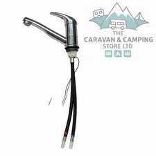 Caravan Mixer Tap Comet Roma 33mm Microswitch Hot & Cold Caravan Motorhome