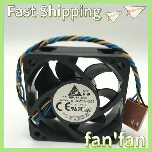 1X Delta AFB04512HB-CN24 4.5CM 4515 DC12V 0.17A 45*15MM fan Fast Shipping