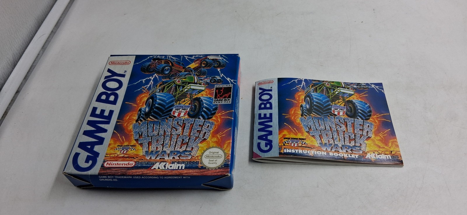 [BOITE + NOTICE] Nintendo Game Boy Monster Truck Wars