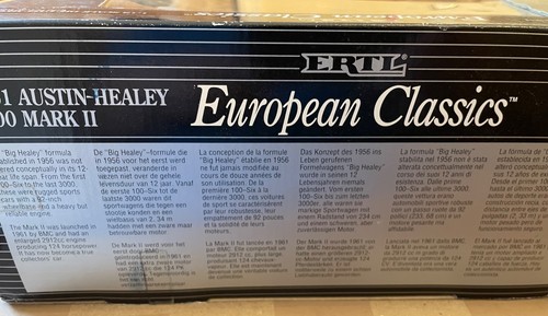 1961 Austin-Healey 3000 Mark II - Ertl European Classics Nr 7460 - Picture 4 of 6