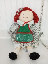 Vintage 1995 Madeline Cloth Rag Doll "Sweets & Treats" by Eden 19" Apron