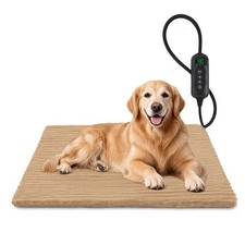 Large Pet Heating Pad, Adjustable Temperature with Timer-35 x24in