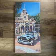 Chip Foose Carson Lev Canvas Of Police Car At Disneyland City Hall 5 Chip Foose Carson Lev Canvas Of Police Car At Disneyland City Hall 5