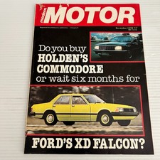 Modern Motor Dec 1978 Vintage Car Magazine XD Falcon Holden Commodore Marlboro
