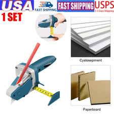 Gypsum Board Cutter with Built-in Tape Measure for Woodworking Positioning