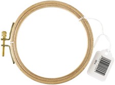 Edmunds German Hand or Machine Embroidery Hoop, 4-Inch