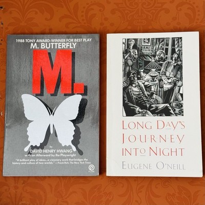 M. Butterfly By David Henry Hwang & Long Days Journey Into Night LOT OF 2 PLAYS