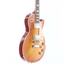 Gibson Les Paul Traditional Plus E-Gitarre Flame Maple Top Light Burst