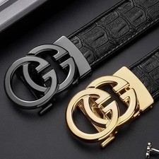 Luxury Designer Leather Belts Men Women Buckle Waist Strap for Jeans Waistband