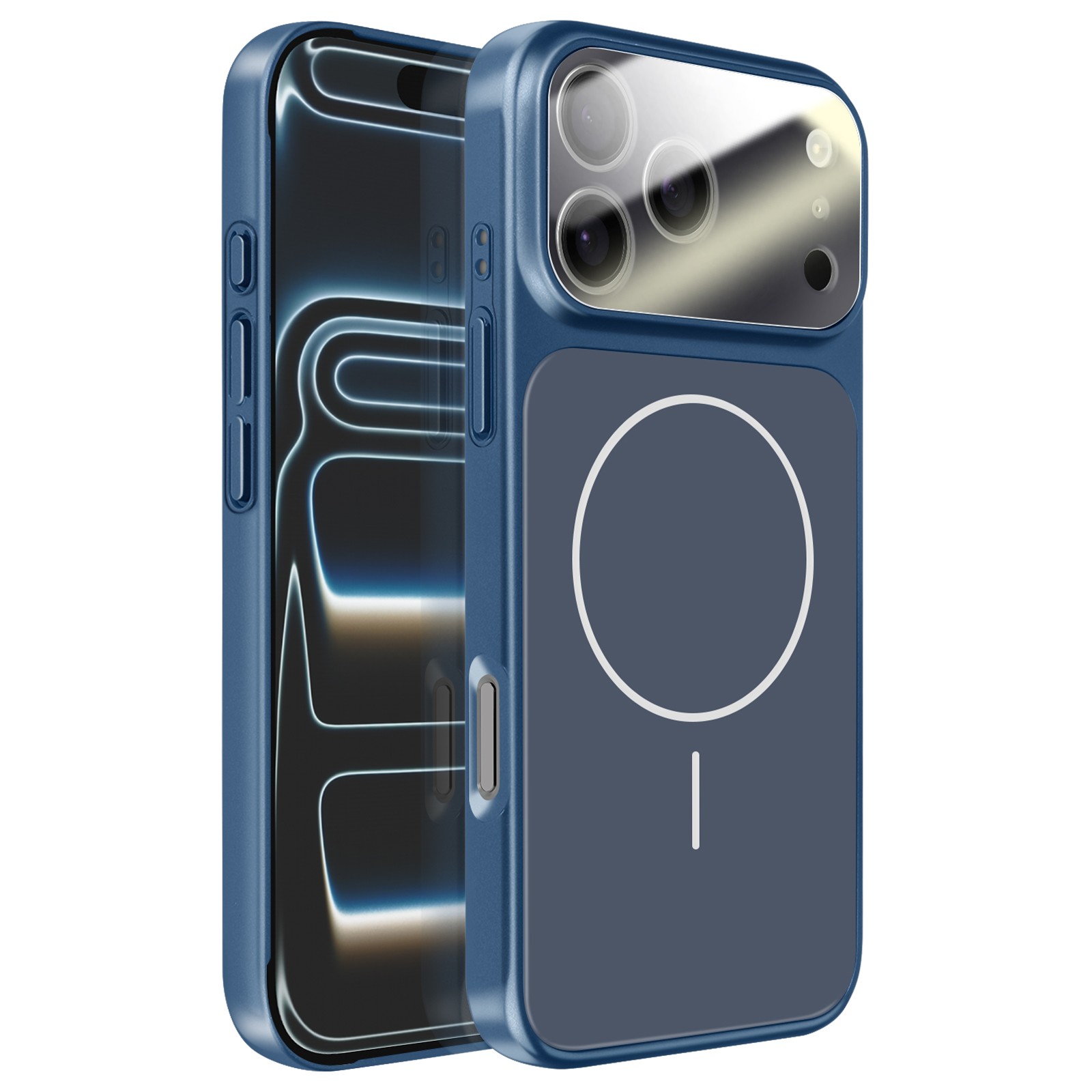 Coque iPhone 17 Pro Max Avizar rigide transparente avec verre de protection caméra
