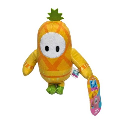 NWT Fall Guys Plush Pineapple 2023 Stuffed Toy 8'' Orange Yellow Good Stuff Gamer