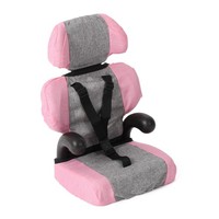 Bayer Chic 2000 Puppen Autositz Melange Grau-Rosa Neu