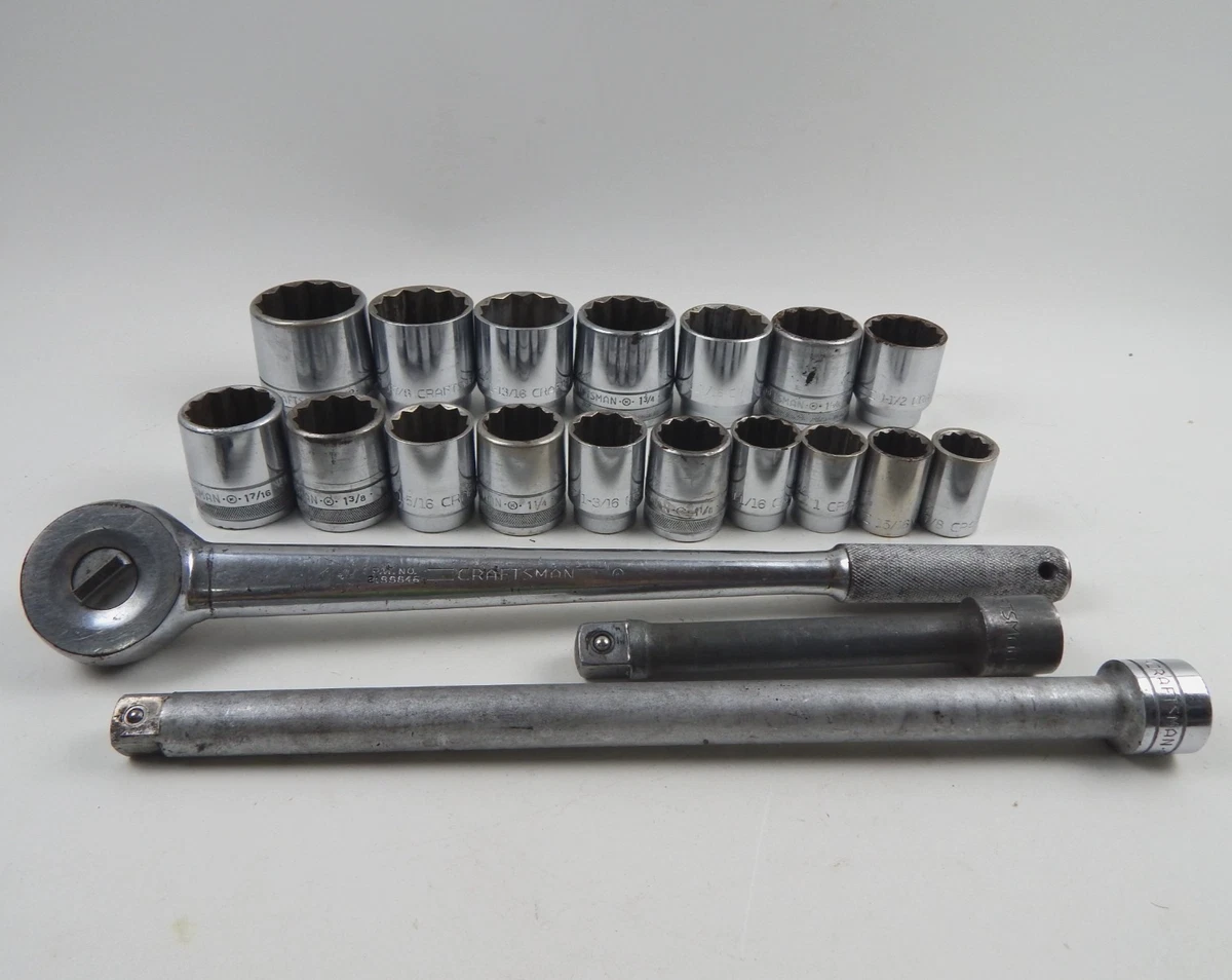 Craftsman Set 3/4in. Drive Vehicle Sockets and Socket Sets for