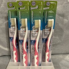 Doctor Plotkas Mouth Watchers Antimicrobial Soft Bristle youth Toothbrush pink