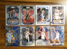 Ja Morant Prizm Fireworks Downtown Insert Optic Select Blue Grizzlies Base LOTx8