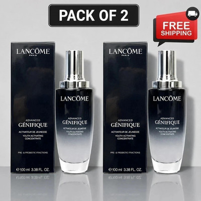 Lancome Advanced Genifique Youth Activating Concentrate 3.38oz /100ml ( 2 Pack )