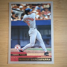 2000 Topps Box Topper Oversized Nomar Garciaparra #8 Red Sox Baseball