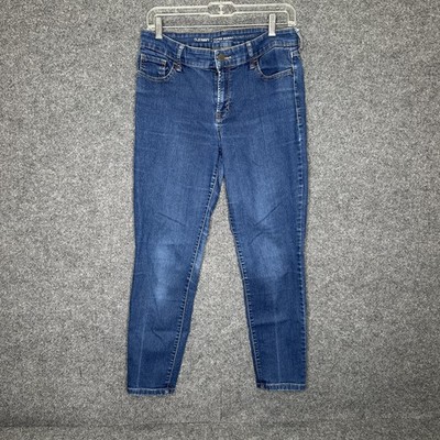 Women's Jeans Size 8 Old Navy Super Skinny Mid-Rise