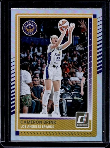 2025 Panini Donruss WNBA Cameron Brink Holo #2 Sparks