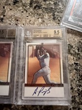 2001 Bowman Auto #BA-AP Albert Pujols AUTO BGS 9.5 auto 10 True Gem 🔥LOW POP🔥