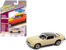 Johnny Lightning Jlcg033-jlsp390b 164 1975 Chevrolet Camaro Lt Cream