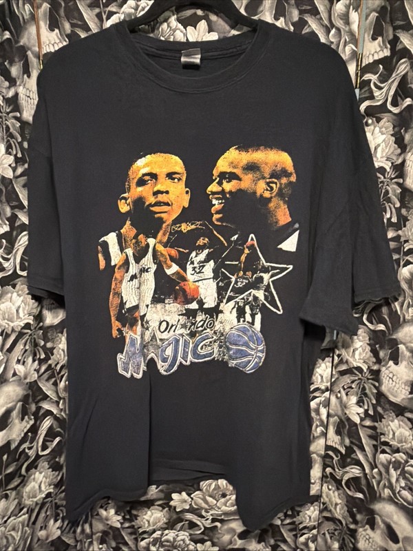 Orlando Magic T-Shirt 2XL Tracy McGrady Shaquille O’Neal Graphic NBA Gildan 🐸