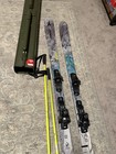 2023 Atomic Mens Bent Skis 175 with New Poles and Sport Tube! EUC Great Shape
