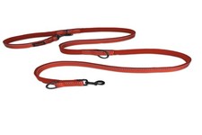 Double-Ended Dog Leash - Neoprene-Padded, 3 A...