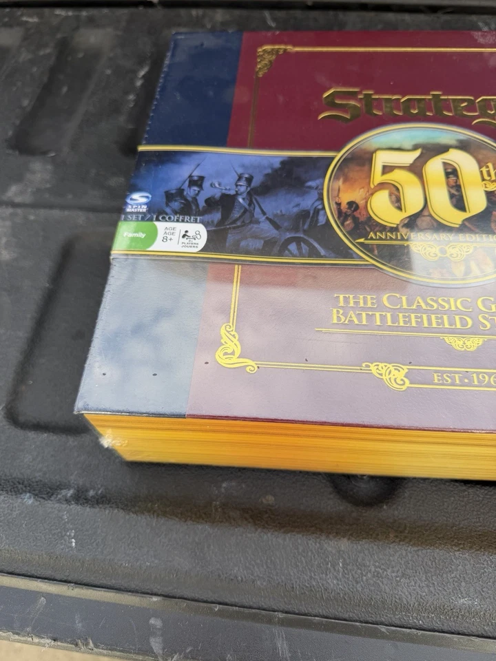 Spin Master STRATEGO 50th ANNIVERSARY EDITION GAME 2011 Sealed NEW OOP! - Image 2 of 4