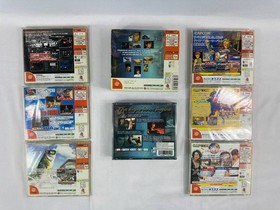 Sega Dreamcast HKT-3020 Console with 8 Games, Controller