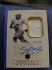 2025 Keepsake Shedeur Sanders 4/50! Auto/jersey Card