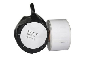 2 Rollos 99012 Dymo Compatible Etiquetas 36x89mm para Dymo Labelwriter (260  por Rollo) | eBay
