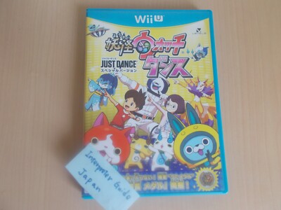 YoKai Watch Dance Just Dance Special Version Wii U W/Case Japanese Vrsion NTSC-J