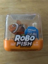 Robo Alive Fish Orange Swims like a real fish (batteries included) ZURU NEW NIP