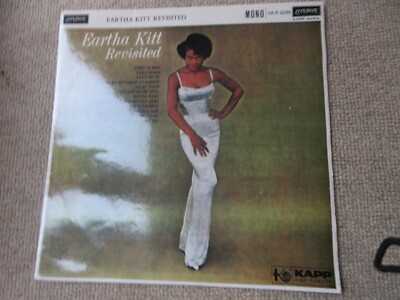 Eartha Kitt Revisited LP UK LONDON 1963 ORIGINAL  SUPER AUDIO!  [Ex/Vg+]