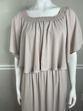 Show Me Your Mumu Hacienda Dress Dusty Blush Crisp Size XXL maxi Romantic