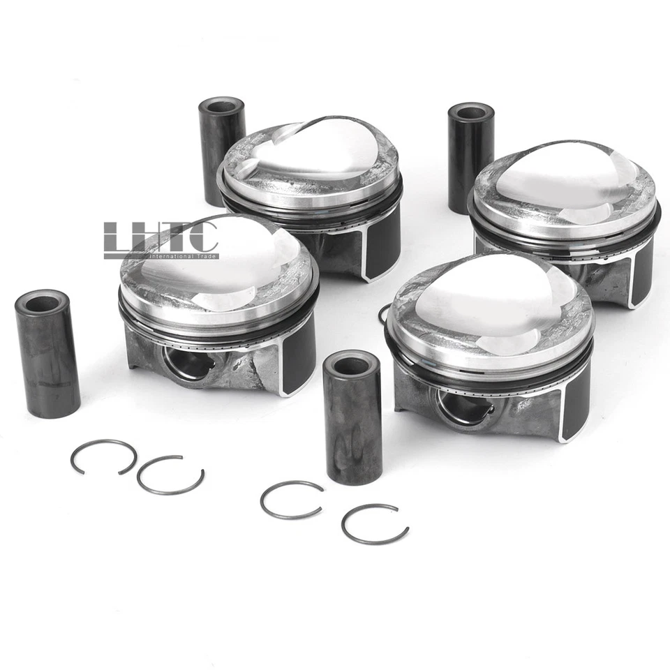 Kit de reconstrucción de motor pistones Vavles para VW Audi A3 A4 A5 1.8 TFSI CJE CJS Foto 2 de 4