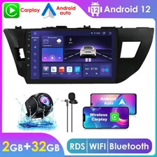 Car Radio Head Unit Apple Carplay For Toyota Corolla 2014-2016 GPS Backup Camera
