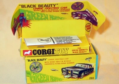 CORGI TOYS 268 THE GEEN HORNET'S LE FRELON VERT BOITE REPRO COPIE VIDE - Photo 1/4