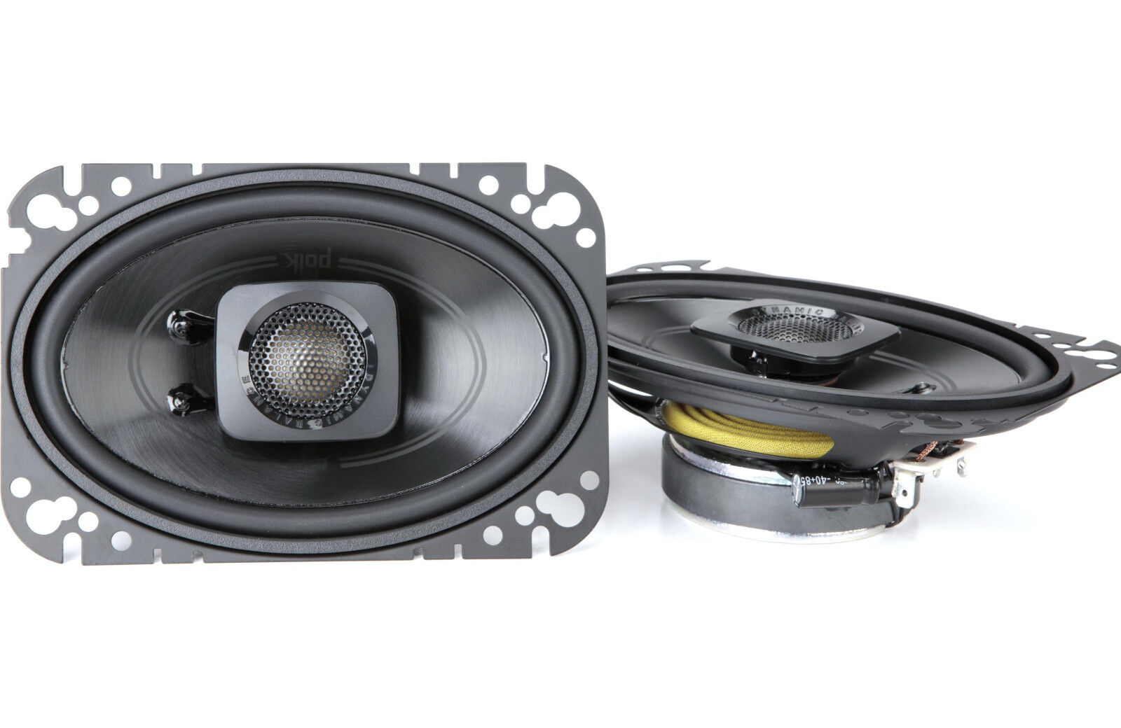 Polk Audio DB501 5-Inch Coaxial Speakers Pair, Black 