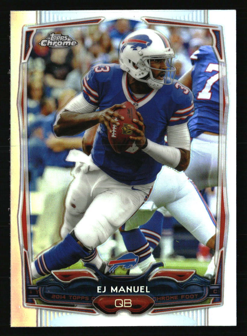 EJ Manuel 2014 Topps Chrome #11 FOOTBALL Card