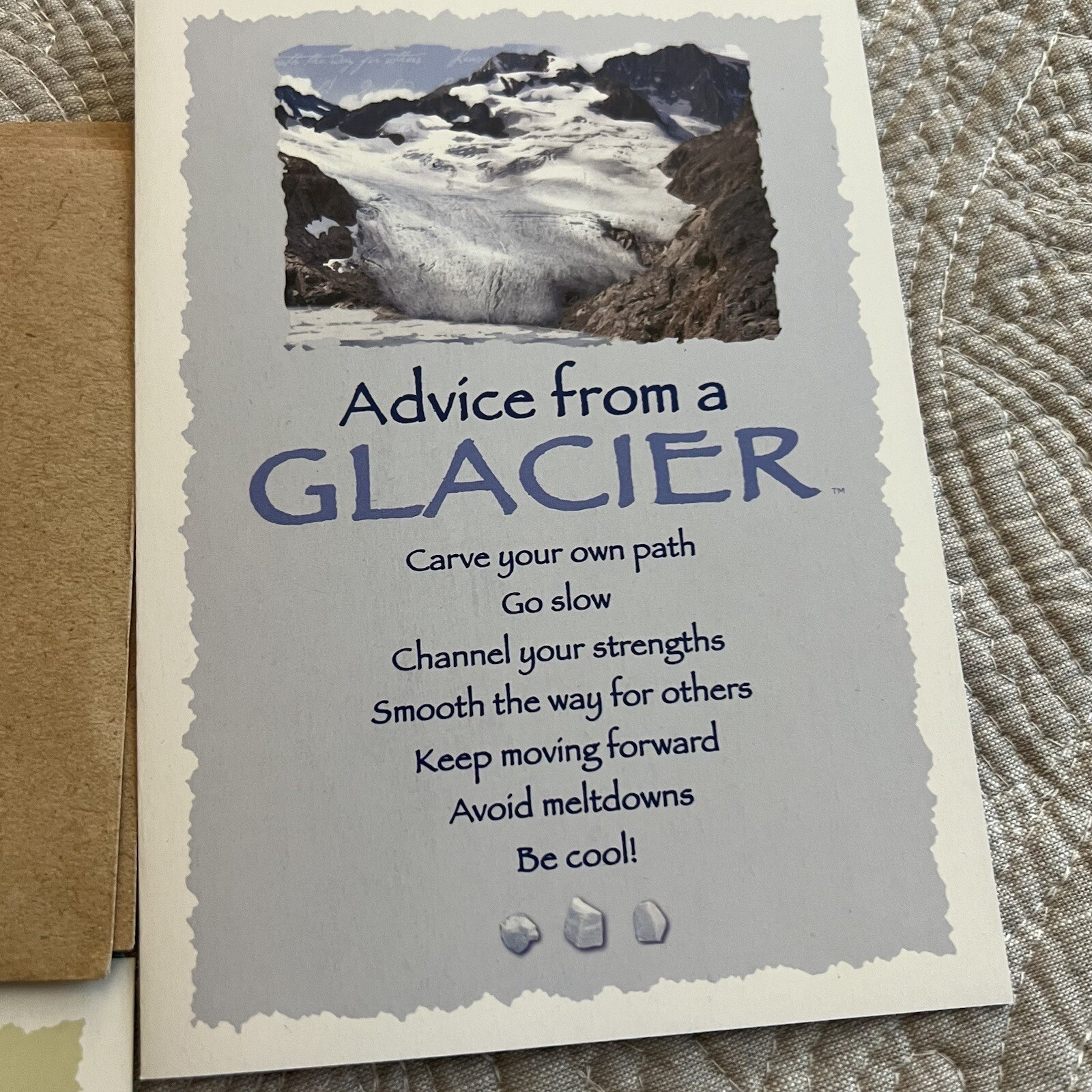 4 LOT Advice for Life Note Cards Envelopes Your True Nature Penguin ...